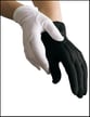 Cotton Marching Glove Small White, Per Dozen